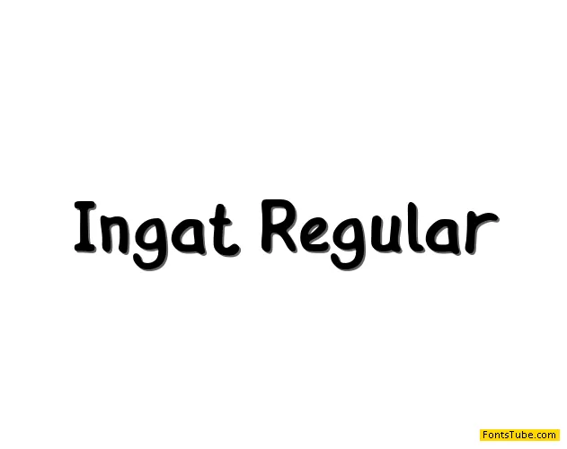 Ingat Font Family