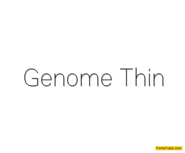 Genome Font