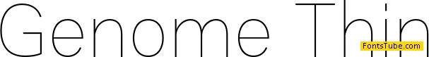Genome Font
