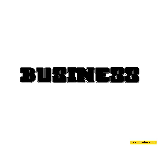 Business Font