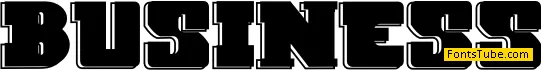 Business Font
