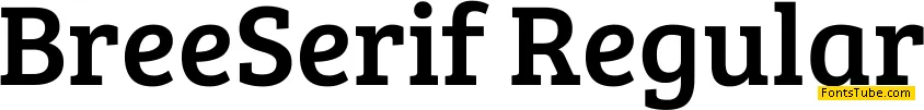 Bree Serif Font