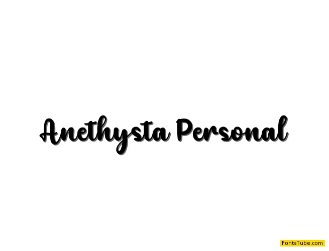 Anethysta Font