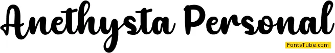 Anethysta Font