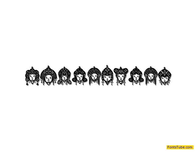 Head of Idol Font