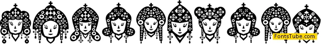 Head of Idol Font