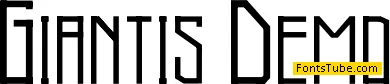 Giantis-Demo Font