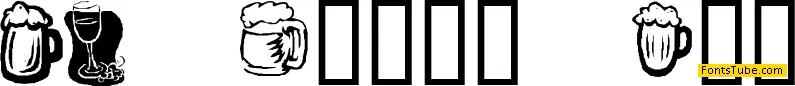 KR Drink Up! Font