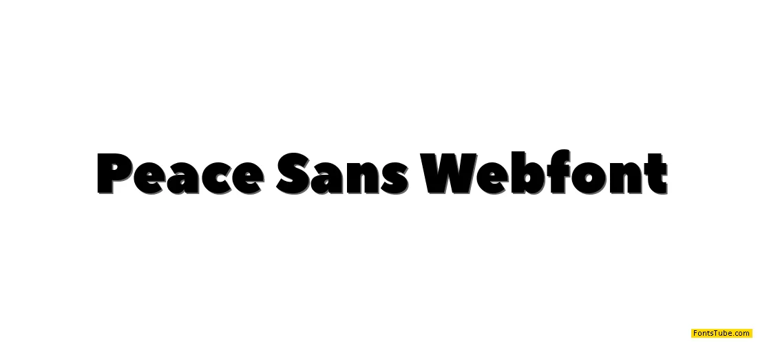 Peace Sans Font