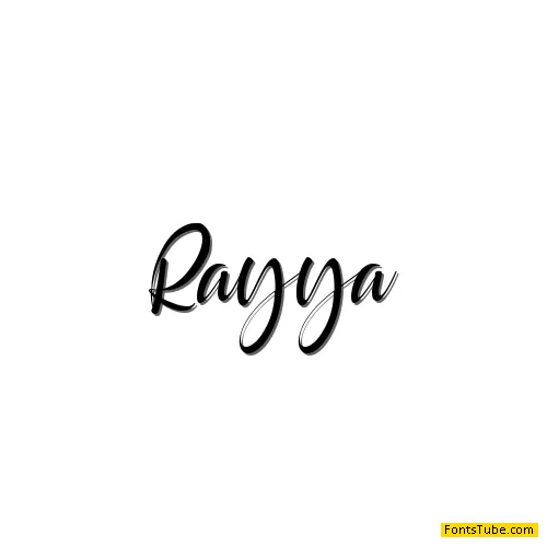 Rayya Font