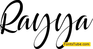 Rayya Font