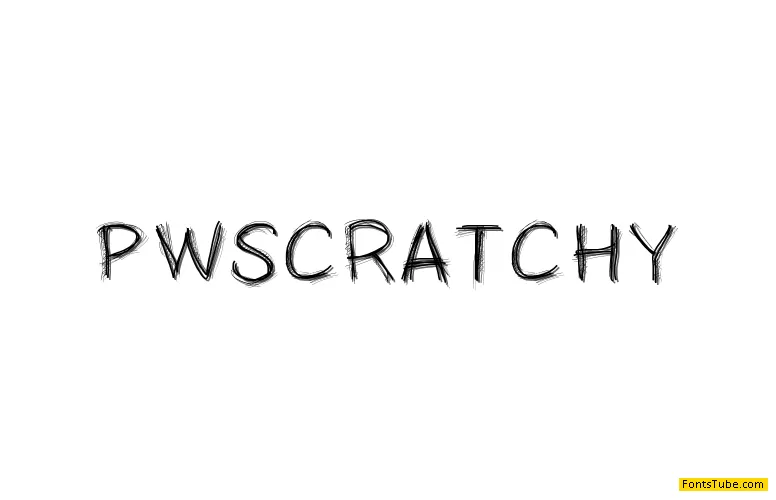 PWScratchy Font