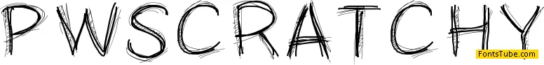 PWScratchy Font