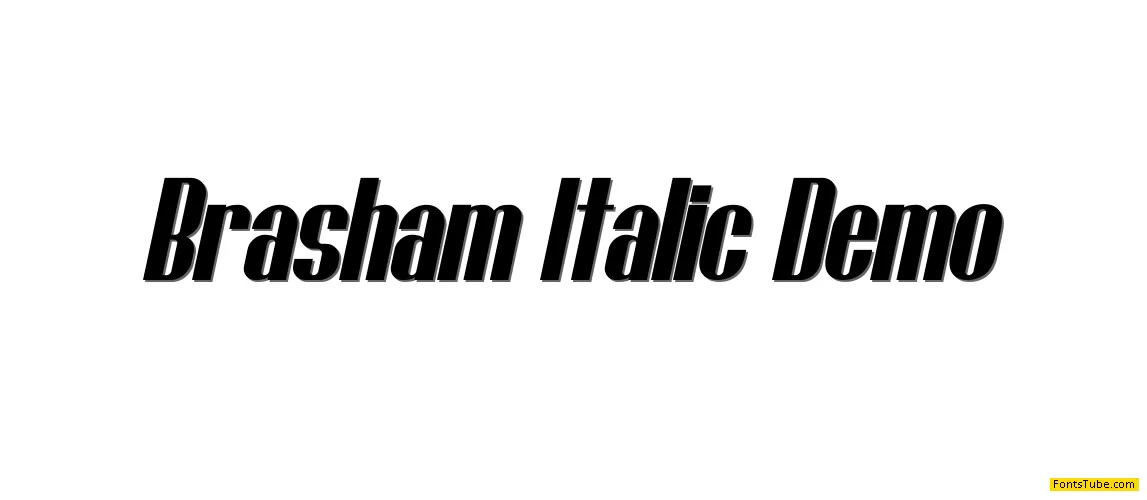 Brasham Font Family