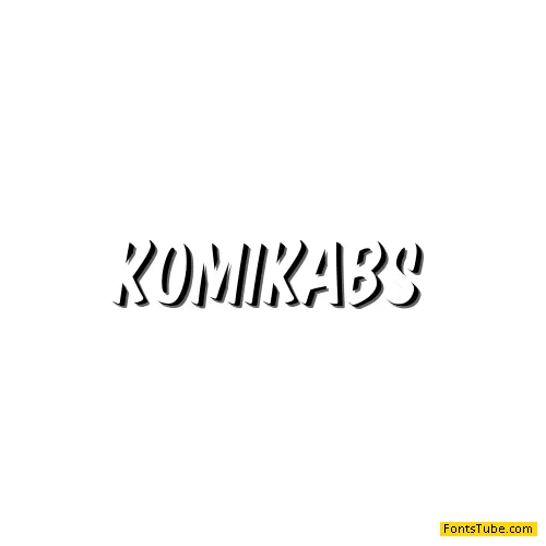 Komika Boss Font