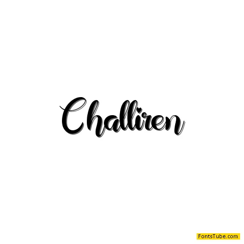 Challiren Font