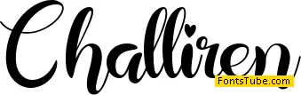 Challiren Font