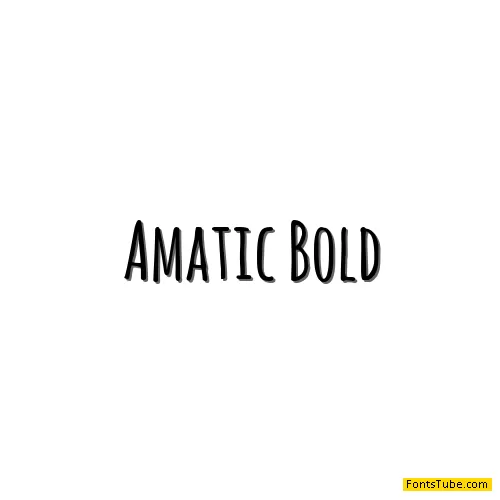 Amatic Font Family