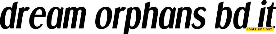 Dream Orphans Font Family