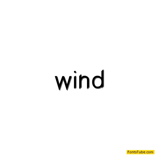 Wind Sans Serif Font