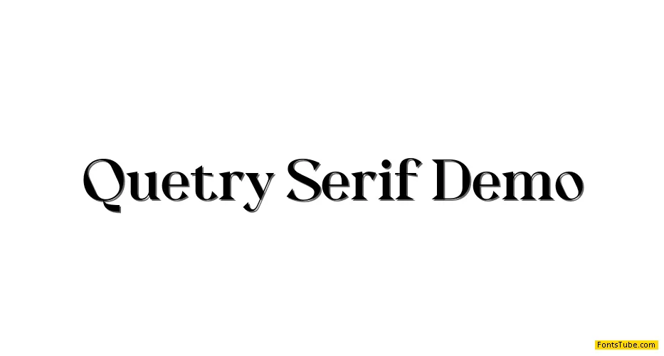 Quetry Serif