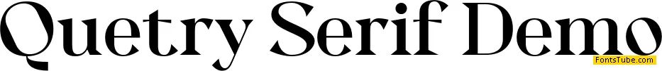 Quetry Serif