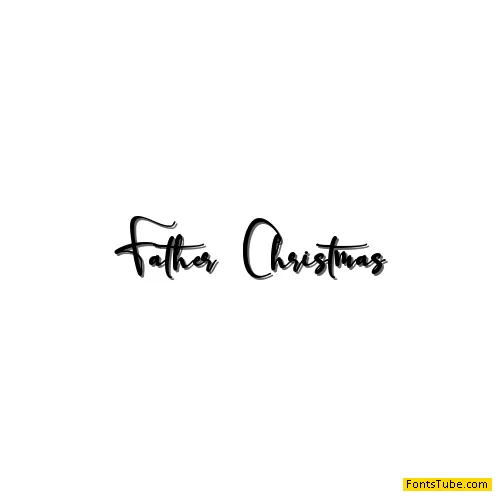 Father Christmas Font