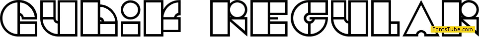 Cubik Font