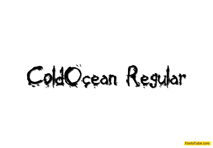 Cold Ocean Font