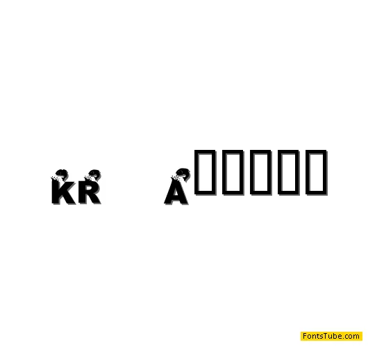 KR Angler Font