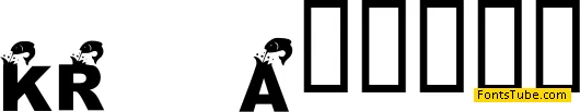 KR Angler Font