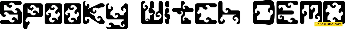 Spooky Witch- PERSONAL USE Font