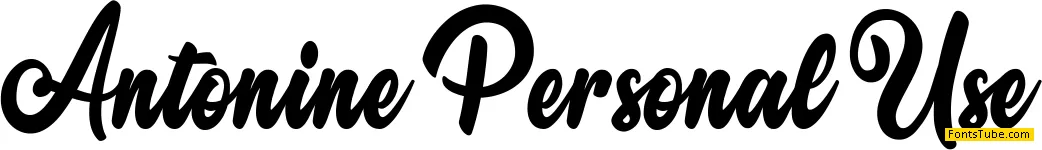 Antonine Personal Use Font