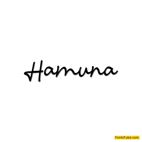 Hamuna Font
