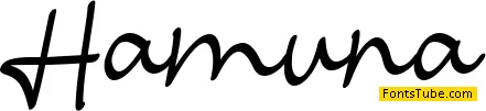 Hamuna Font