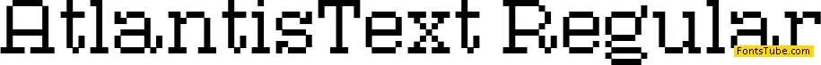 Atlantis Font Family