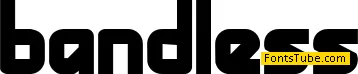 Bandwidth Font Family