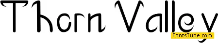 Thorn Valley Font