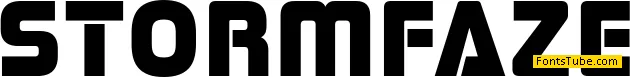 Stormfaze Font