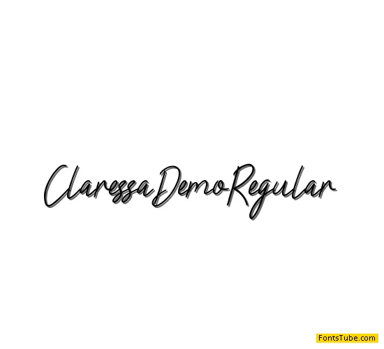 Claressa Demo Font