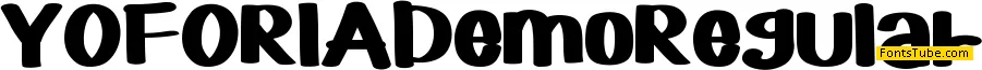 YOFORIA Demo Font