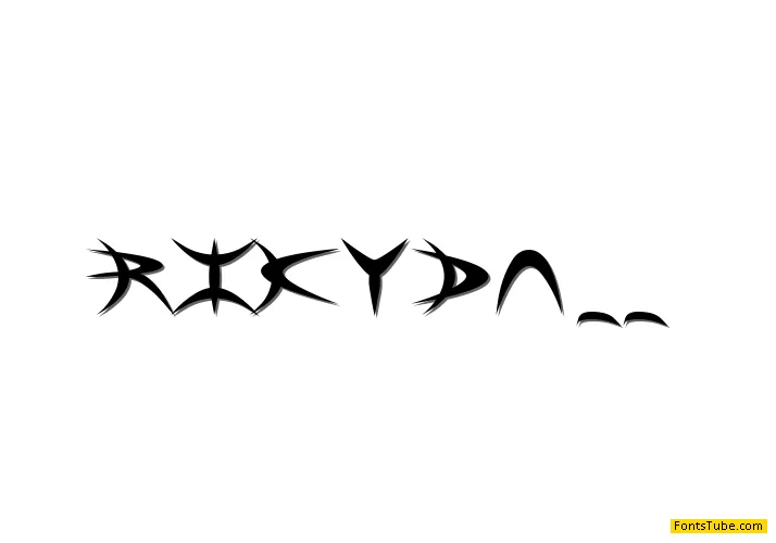 Riky Depredador Font