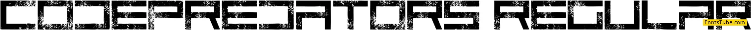 Code Predators Font