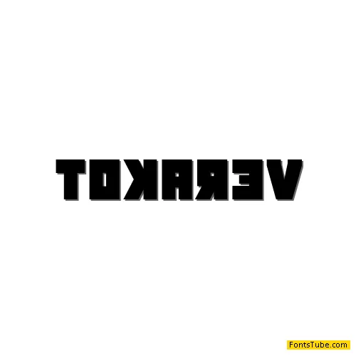 Tokarev Font