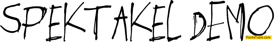 Spektakel DEMO Font