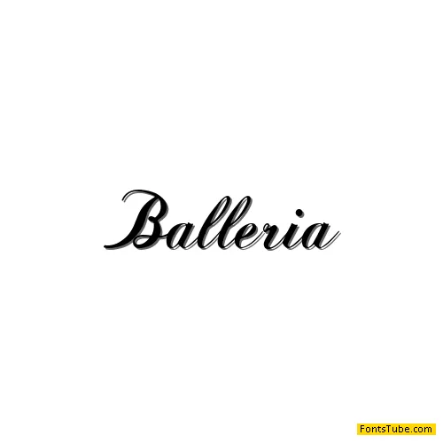 Balleria Font