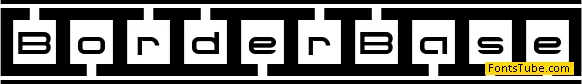 Border Base Future Font Family
