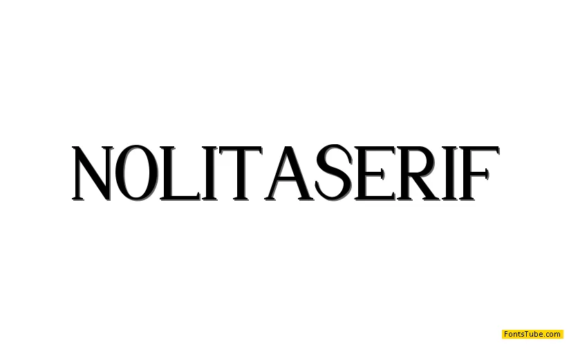 Nolita Use Font Family