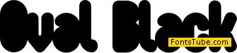 Oval Font Family