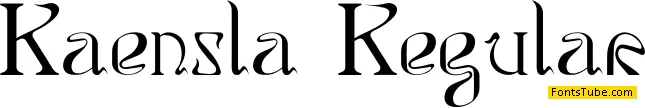 Kaensla Font